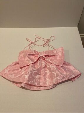 LILYMAES Anya Top Pink Size S NWT